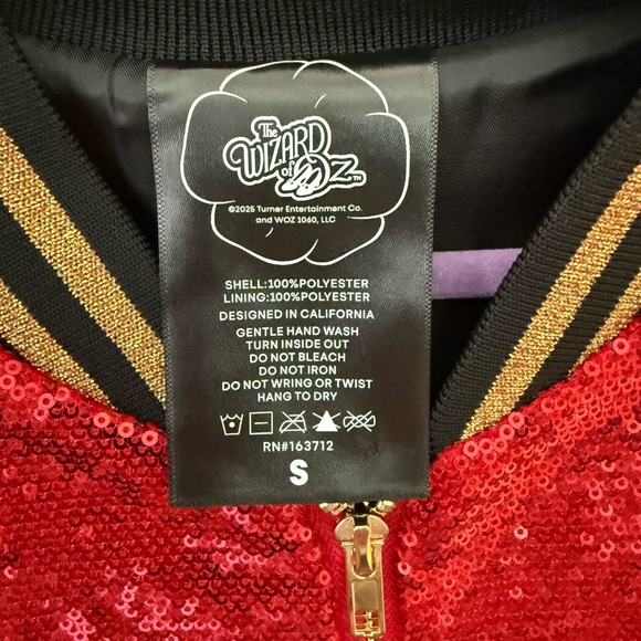 Red Sequin Wizard of Oz Jacket from The Sphere - Picture 5 of 6